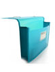Picture of XXL A4+ FOLDER WITH FABRIC GUSSET - GREEN